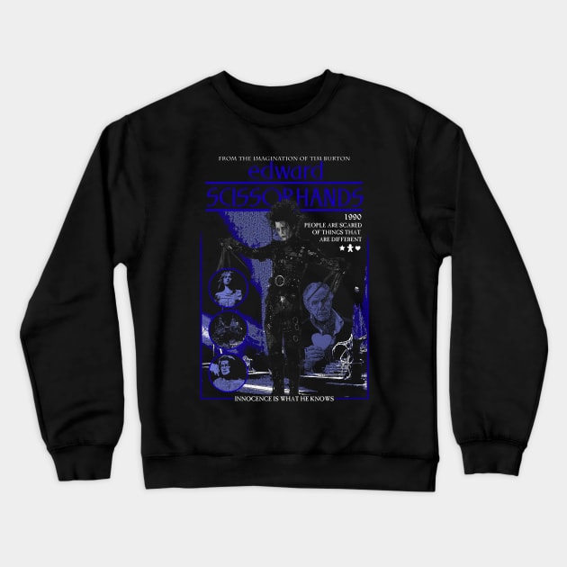 Edward Scissorhands Crewneck Sweatshirt by WithinSanityClothing